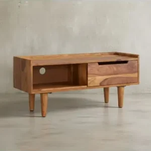 KADIMA DESIGN Lowboard | Sheesham, 95x44x34cm, Schiebetür günstig kaufen | limango Billig