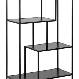 Online Kaufen ebuy24 Regal Sea 3 Schwarz 77 x 35 cm günstig kaufen | limango