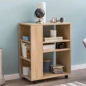 KADIMA DESIGN Regal WL5.695 60x35x75 cm Regalwagen mit Rollen Holz, Schmales in Sonoma günstig kaufen | limango Aktuell