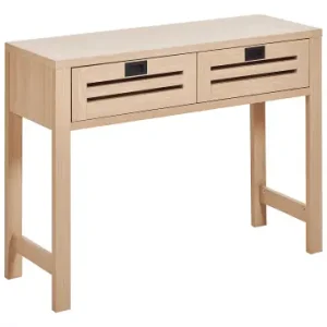 Schnäppchen Beliani Konsolentisch RANDA in Braun - (W) 100 x (H) 75 x (L) 35 cm günstig kaufen | limango