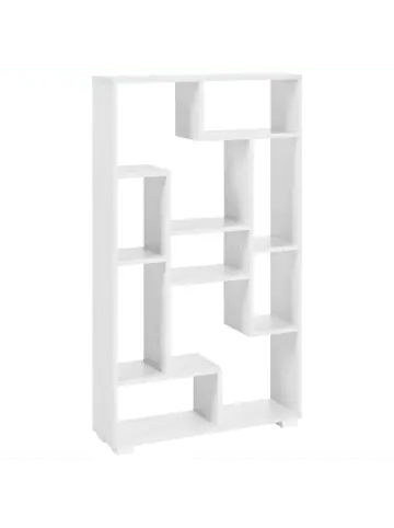 Beliani Bücherregal ALMA in Weiß - (W) 70 x (H) 122 x (L) 20 cm günstig kaufen | limango Saisonangebot