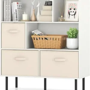 COSTWAY 6-Würfel Bücherregal 90 x 40 x 105 cm in Beige günstig kaufen | limango Saisonangebot