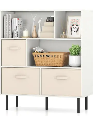 COSTWAY 6-Würfel Bücherregal 90 x 40 x 105 cm in Beige günstig kaufen | limango Saisonangebot