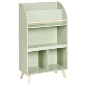 Beliani Bücherregal LILOET in Grün/Braun - (W) 60 x (H) 102 x (L) 30 cm günstig kaufen | limango Solange Der Vorrat Reicht