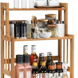 Mega-Angebot COSTWAY 3-stufiges Gewürzregal in Beige günstig kaufen | limango