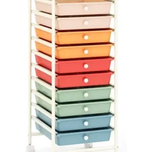 Billig COSTWAY Rollcontainer in Hellgrün günstig kaufen | limango