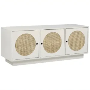 Beliani Sideboard UYUNI in Weiß/Beige - (W) 120 x (H) 40 x (L) 40 cm günstig kaufen | limango Neue Kollektion