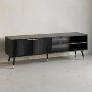 KADIMA DESIGN Lowboard mit Eiche-Dekor 150x51x39 cm TV-Kommode Modern, günstig kaufen | limango Direkt Vom Hersteller