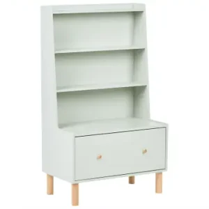 Direktkauf Beliani Bücherregal QUILPIE in Grün/Braun - (W) 70 x (H) 120 x (L) 40 cm günstig kaufen | limango