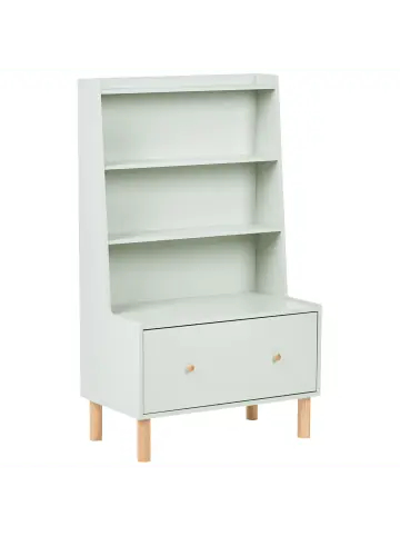 Direktkauf Beliani Bücherregal QUILPIE in Grün/Braun - (W) 70 x (H) 120 x (L) 40 cm günstig kaufen | limango