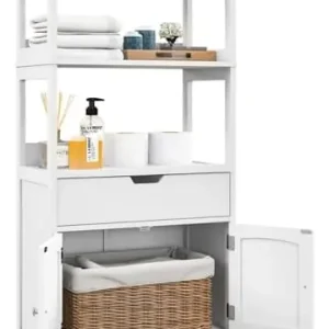 COSTWAY Hochschrank in Weiß günstig kaufen | limango Expressversand