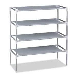 relaxdays Schuhregal in Grau - (B)62 x (H)68 x (T)28 cm günstig kaufen | limango Rabatt