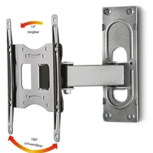 VCMTV Wandhalterung Halter neigbar schwenkar B-FS2 in Silber günstig kaufen | limango Highlight