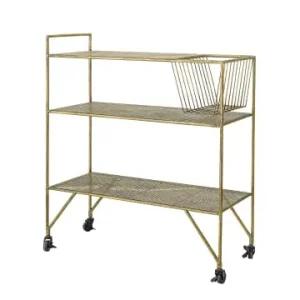 Bloomingville Servierwagen Katarina Gold günstig kaufen | limango Direkt Vom Hersteller