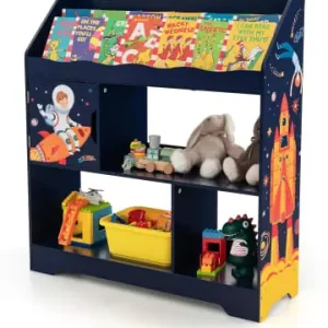 COSTWAY 3 in 1 Spielzeugregal in Blau günstig kaufen | limango Top-Seller
