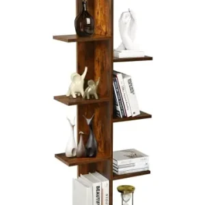 COSTWAY Bücherregal in Baumform 50x20x141cm in Braun günstig kaufen | limango Neue Ware
