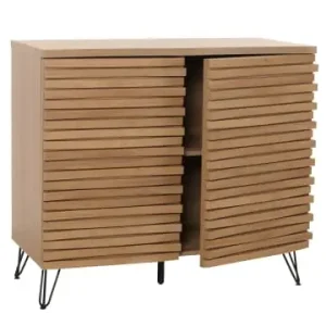 MCW Kommode M49 3D-Design Staufächer, Natur günstig kaufen | limango Mega-Angebot