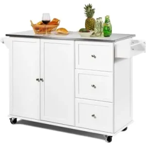 Rabatt COSTWAY Küchenwagen in Weiß günstig kaufen | limango