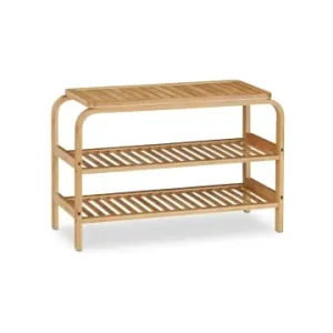 relaxdays Schuhbank in Natur - (B)70 x (H)45 x (T)30 cm günstig kaufen | limango Online Kaufen