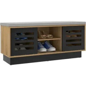 COSTWAY Schuhbank 2 in 1 100x35x46cm in Braun günstig kaufen | limango Preiswert