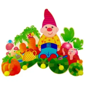 Zertifiziert Hess HolzspielzeugGarderobe "Zwerg" in Bunt günstig kaufen | limango