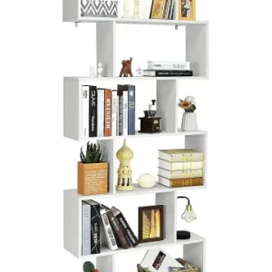 Jetzt Bestellen COSTWAY Bücherregal 6 Ebenen 192cm in Weiß günstig kaufen | limango