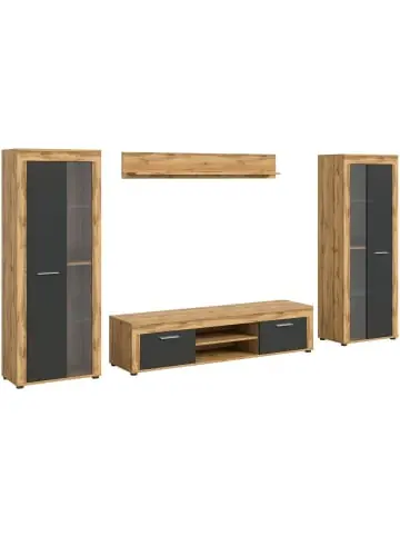 Gratis Versand ebuy24 Regal Jam Grau 310 x 35 cm günstig kaufen | limango