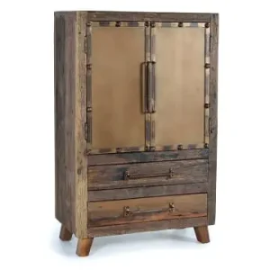 Finale Aktion Giner y Colomer Sideboard aus recyceltem Holz und Metall in Brown günstig kaufen | limango