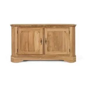 Giner y Colomer Sideboard mit zwei Türen und zwei Einlegeböden aus Teakholz 150 cm in Brown günstig kaufen | limango Markenprodukt