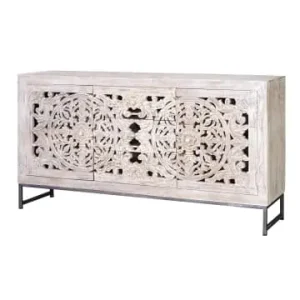 Giner y Colomer Sideboard aus Mangoholz in White günstig kaufen | limango Preiswert