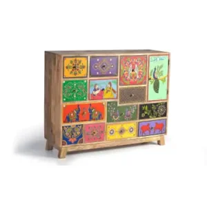 Top-Preis Giner y Colomer Kommode aus Mangoholz in Multicolored günstig kaufen | limango