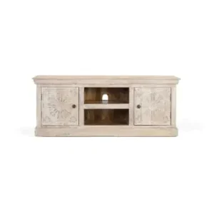 Giner y Colomer TV-Schrank mit 2 Türen und 2 Fächern aus Mangoholz. in Beige günstig kaufen | limango Neuheit