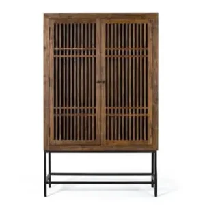 Bestseller Giner y Colomer Schrank aus Akazienholz und Metall in Brown günstig kaufen | limango