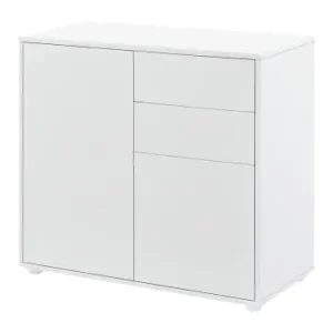 en.casa Sideboard Paarl in Weiß (H)74cm (B)79cm (T)36cm günstig kaufen | limango Finale Aktion