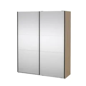 ebuy24 Schiebetürenschrank Como (2-türig) Eiche 179 x 67 cm günstig kaufen | limango Sofort Bestellen