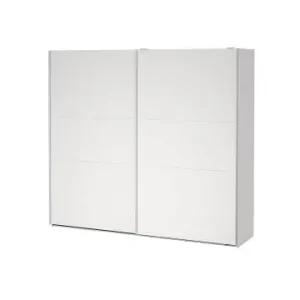 Sale ebuy24 Schiebetürenschrank Como (2-türig) Weiß 244 x 67 cm günstig kaufen | limango