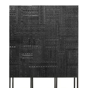 Nur Für Kurze Zeit Giner y Colomer Highboard aus Mangoholz und dunklem Metall in Brown günstig kaufen | limango