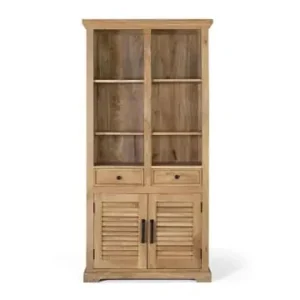 Top-Seller Giner y Colomer Handgeschnitztes Bücherregal aus natürlichem Mangoholz in Brown günstig kaufen | limango