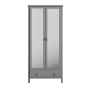 ebuy24 Kleiderschrank Tromsø Grau 89 x 50 cm günstig kaufen | limango Versand Am Gleichen Tag