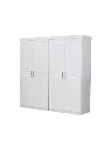 Jetzt Kaufen ebuy24 Kleiderschrank Magnus Weiß 190 x 55 cm günstig kaufen | limango