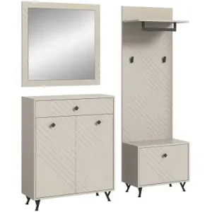 ebuy24 Garderobenmöbel Notes Beige 195 x 35 cm günstig kaufen | limango Preisknaller