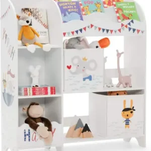 Günstig COSTWAY Kinderzimmerschrank in Weiß günstig kaufen | limango