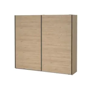 ebuy24 Schiebetürenschrank Como (2-türig) Eiche 244 x 67 cm günstig kaufen | limango Direkt Vom Hersteller