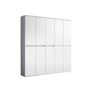 Mega-Angebot ebuy24 Kleiderschrank Minor Weiß 185 x 34 cm günstig kaufen | limango