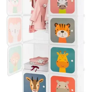 Neu Im Sortiment COSTWAY Regalsystem mit 8 Würfeln in Weiß günstig kaufen | limango