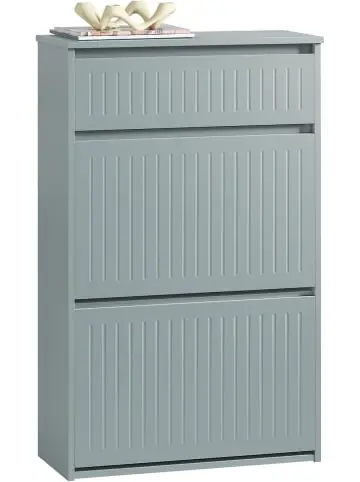 Sichere Zahlung SoBuy Schuhkipper in Hellgrau - (B)61 x (H)100 x (T)26cm günstig kaufen | limango