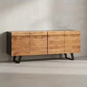 KADIMA DESIGN Sideboard Akazie Massivholz 180x75x45 cm Anrichte mit günstig kaufen | limango Highlight