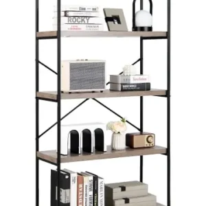 COSTWAY Bücherregal mit 5 Ebenen in Grau günstig kaufen | limango Geprüft