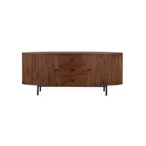 Giner y Colomer Sideboard mit 2 Türen und 3 Schubladen aus Akazienholz in Brown günstig kaufen | limango Günstig