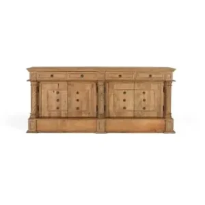 Mega-Angebot Giner y Colomer Sideboard mit 4 Schubladen und 4 Türen aus Mangoholz in Brown günstig kaufen | limango